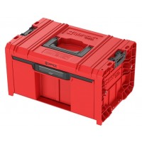QBRICK PRO įrankių dėžė su stalčiu 2.0 EXPERT RED